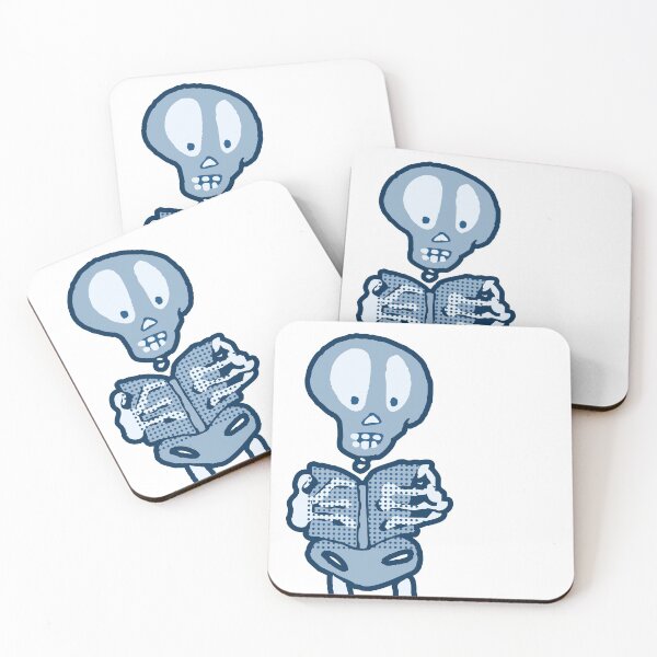 Item preview, Enthralled Ethan Skeleton with Book designed and sold by ArgyleImp.