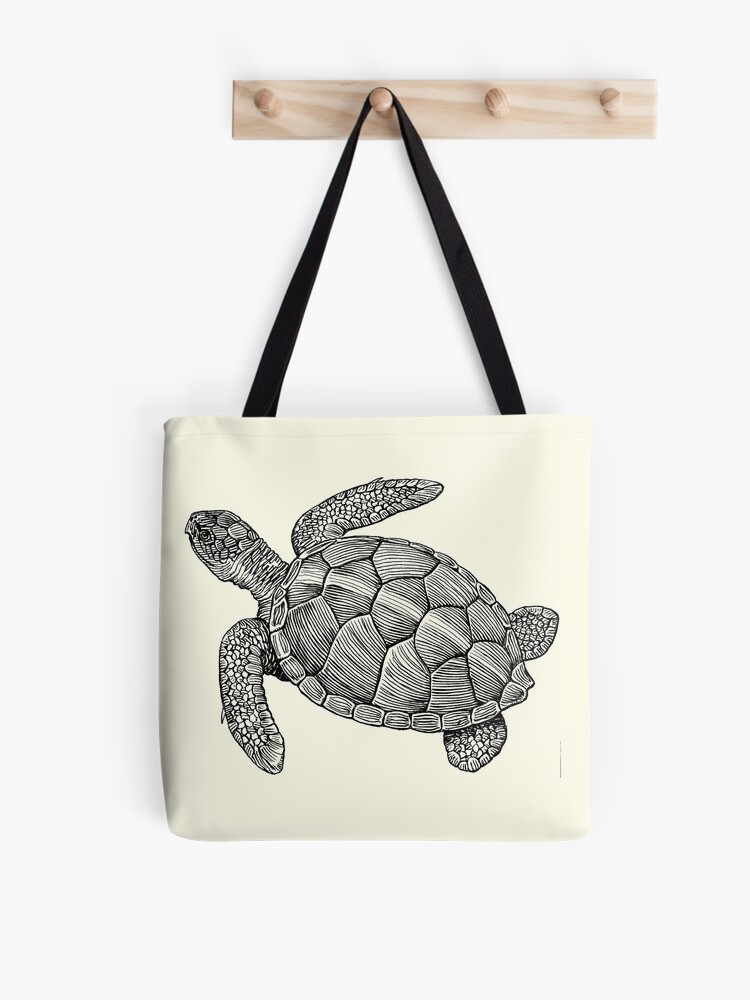 Sea turtle tote online bag