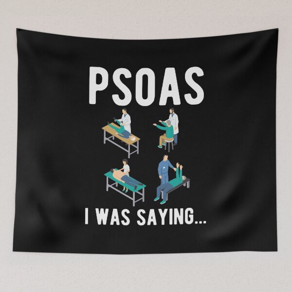 Item preview, Psoas I Was Saying Muscle Physical Therapist Gift designed and sold by haselshirt.