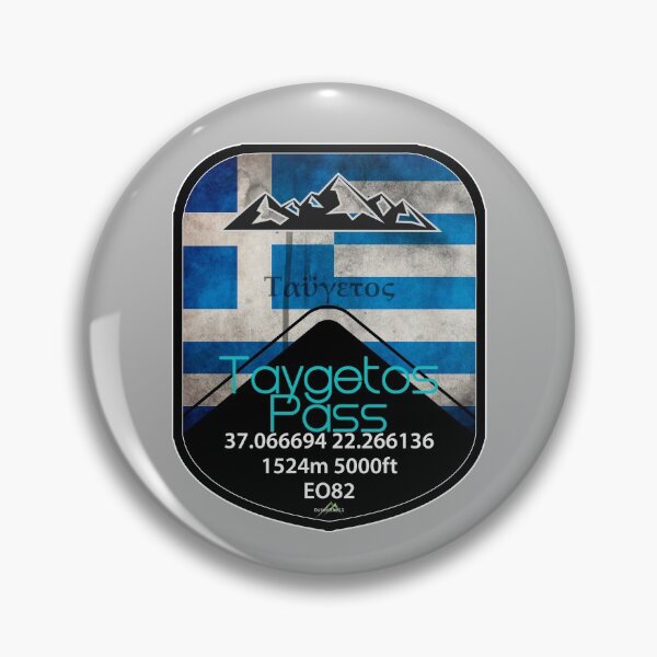 Item preview, Taygetos mountain pass, south Peloponnese Greece Motorcycle Cycle Sticker T-Shirt designed and sold by OuterShellUK.