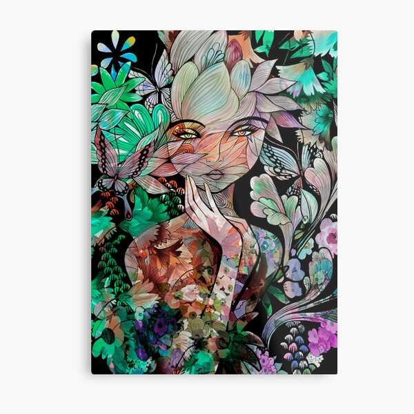 'La Madre' Metal Print