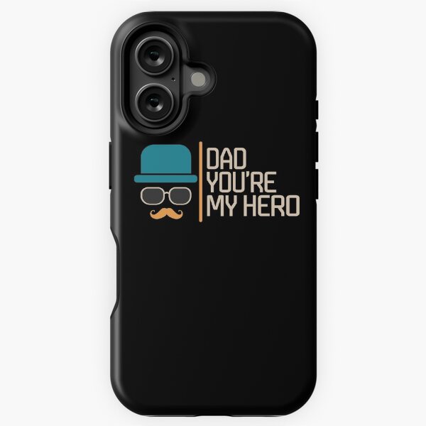 Vista previa del artículo con la obra «Papá, eres mi héroe», diseñado y vendido por nellylebrun.