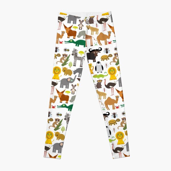 Crocodile print leggings  Animal Print Leggings For Kids