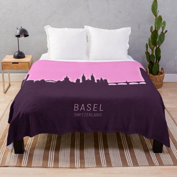 Item preview, Basel Switzerland Skyline designed and sold by ArtPrints.