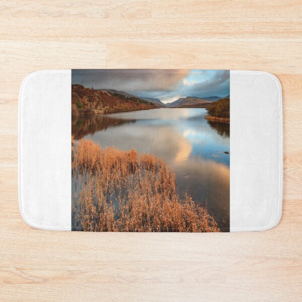 Item preview, Reeds at Sunset (Llyn Padurn) designed and sold by bitm2007.