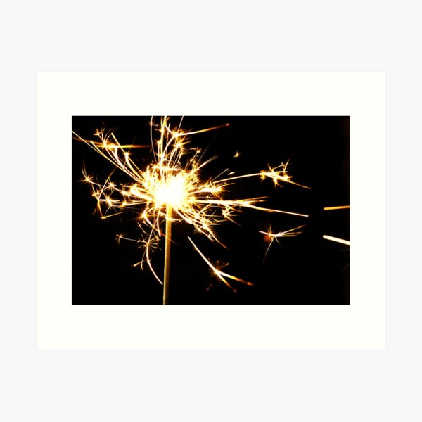 End Of A Spark Art Print