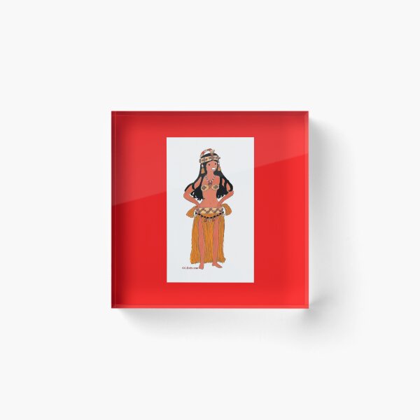 Item preview, Vahiné costume, French Polynesia, France designed and sold by Catherine Debusne.