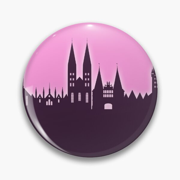Item preview, Lubeck Germany Skyline designed and sold by ArtPrints.