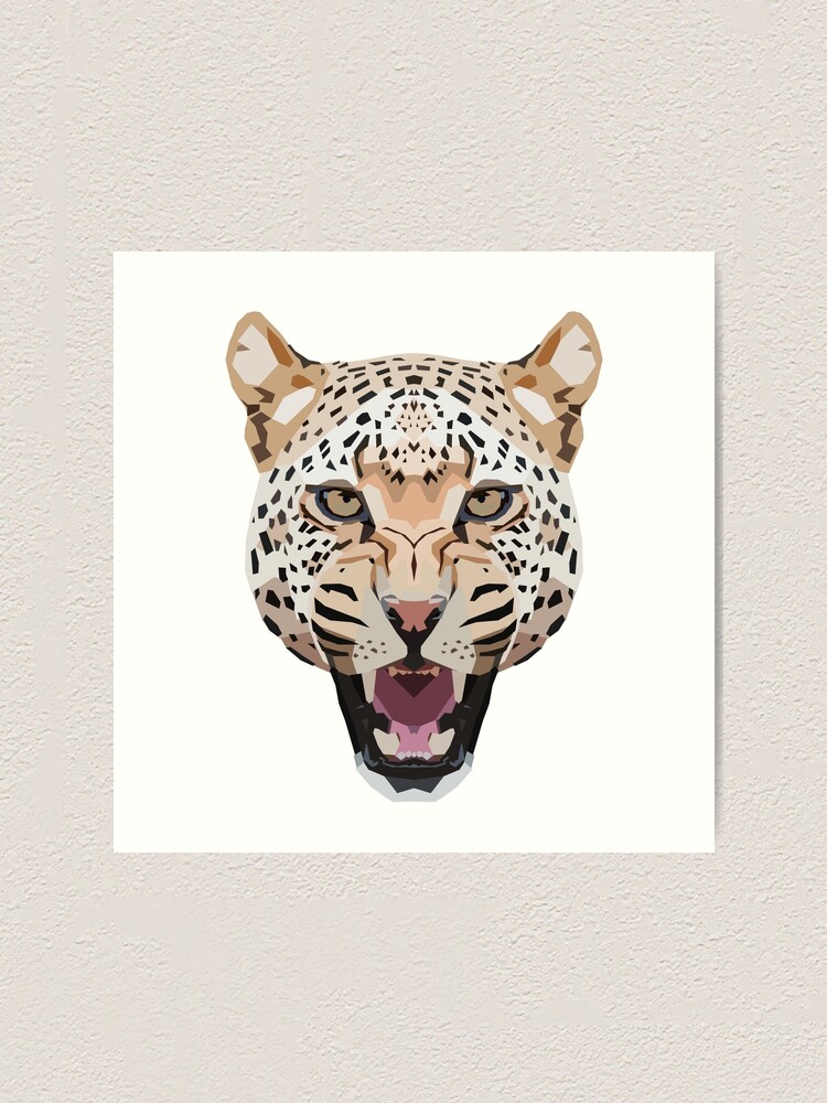 Gepard Art Print By Krossplatform Redbubble