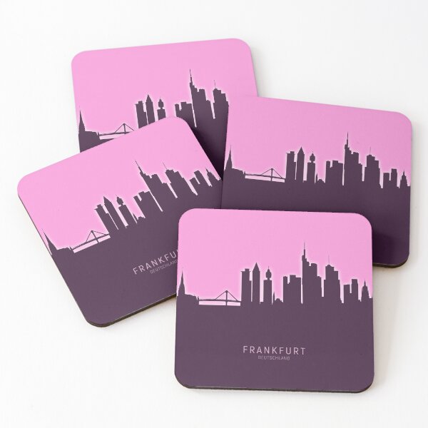 Item preview, Frankfurt Germany Skyline designed and sold by ArtPrints.
