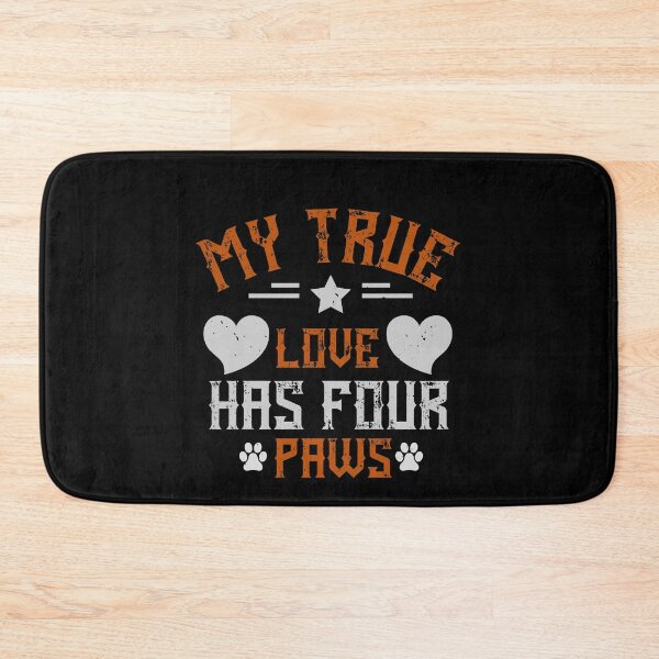 Item preview, Dog lover gifts | My true love has four paws designed and sold by teamph.