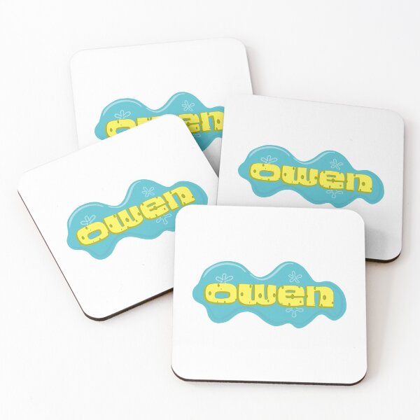Item preview, Boy Name Owen in SpongeBob Cartoon Style designed and sold by Space-Bug.