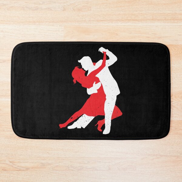Item preview, Dancing Silhouette Couple Dancers Romantic Dance Gift designed and sold by haselshirt.