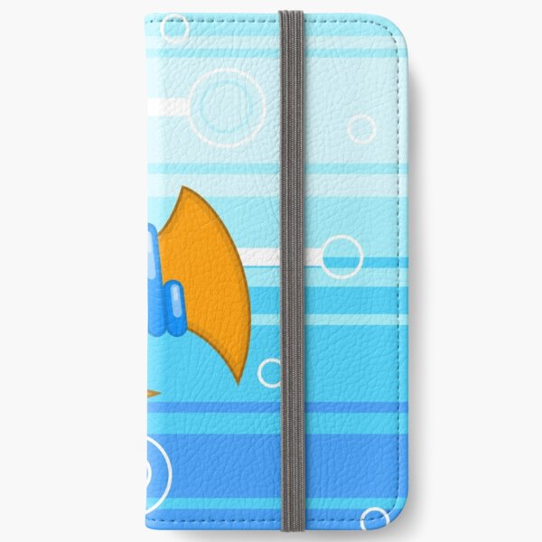 Orange Fish iPhone Wallet
