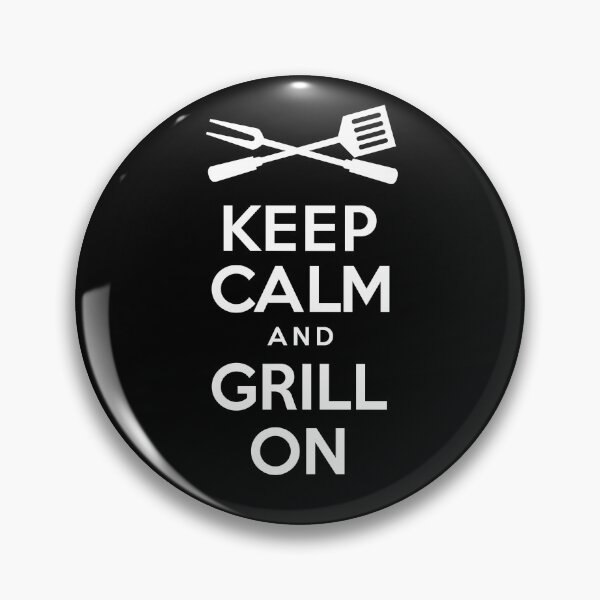 Item preview, Keep Calm and Grill On designed and sold by jaycartoonist.