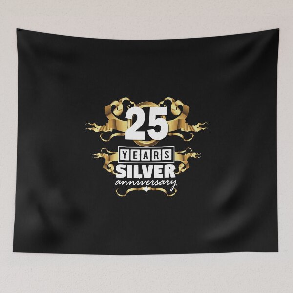 Item preview, 25 years - silver anniversary designed and sold by Cutebutfunny.