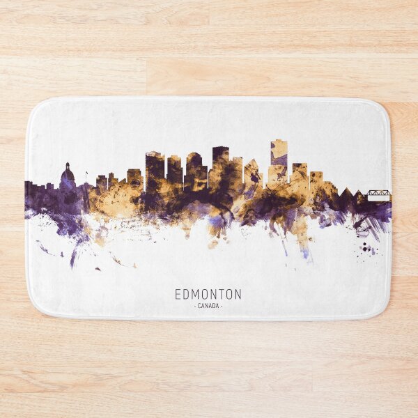 Item preview, Edmonton Canada Skyline designed and sold by ArtPrints.