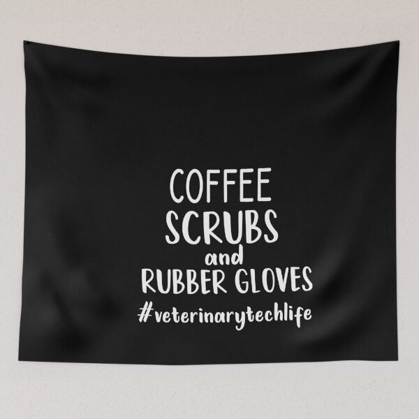 Item preview, coffee scrubs and rubber gloves #veterinarytechlife : Veterinarian, Neuter,Doctor, Veterinarian Gift, Veterinary , designed and sold by Chamssou.