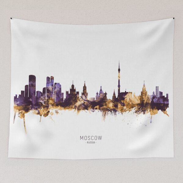 Item preview, Moscow Russia Skyline designed and sold by ArtPrints.