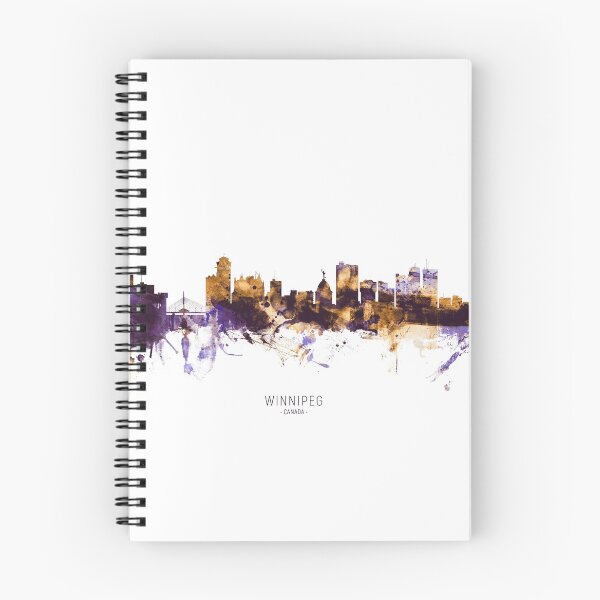 Artikelvorschau, Winnipeg Canada Skyline entworfen und verkauft von ArtPrints.