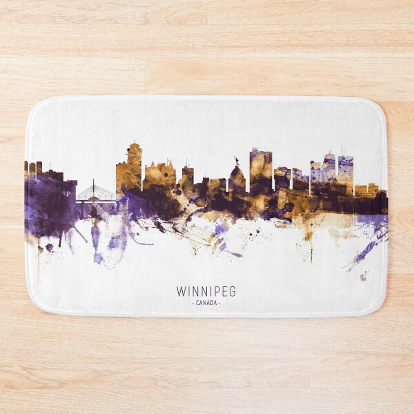 Item preview, Winnipeg Canada Skyline designed and sold by ArtPrints.