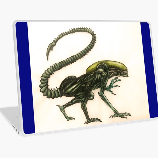 Alien Dog Xenomorph Laptop Skin