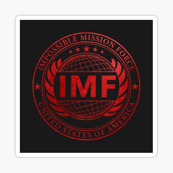 Mission: Impossible IMF logo Sticker