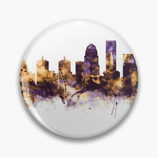 Item preview, Louisville Kentucky City Skyline designed and sold by ArtPrints.