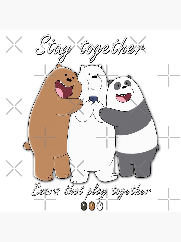 We Bare Bears - Paws Poster for Sale by ValentinaHramov