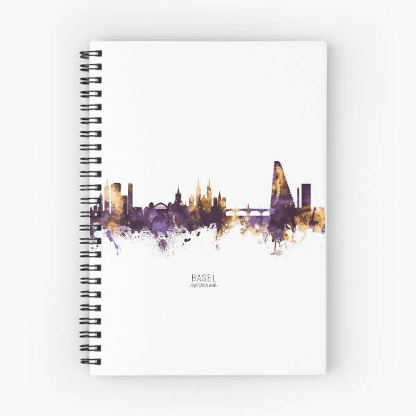 Item preview, Basel Switzerland Skyline designed and sold by ArtPrints.