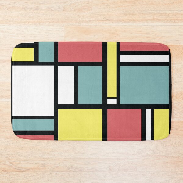 Item preview, Mondrian Pastel tshirt - home decor designed and sold by Ga Na.