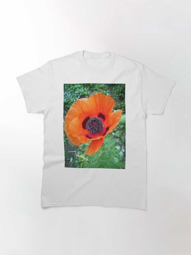 Alternative Ansicht von Mohn-Blüte Classic T-Shirt