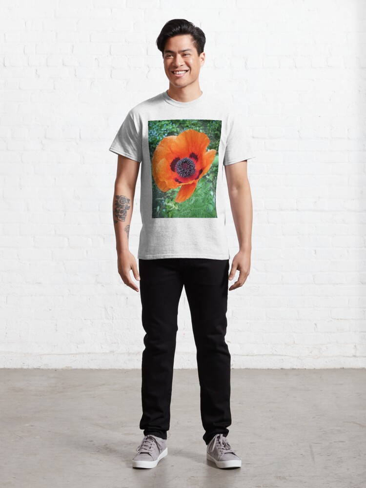 Alternative Ansicht von Mohn-Blüte Classic T-Shirt