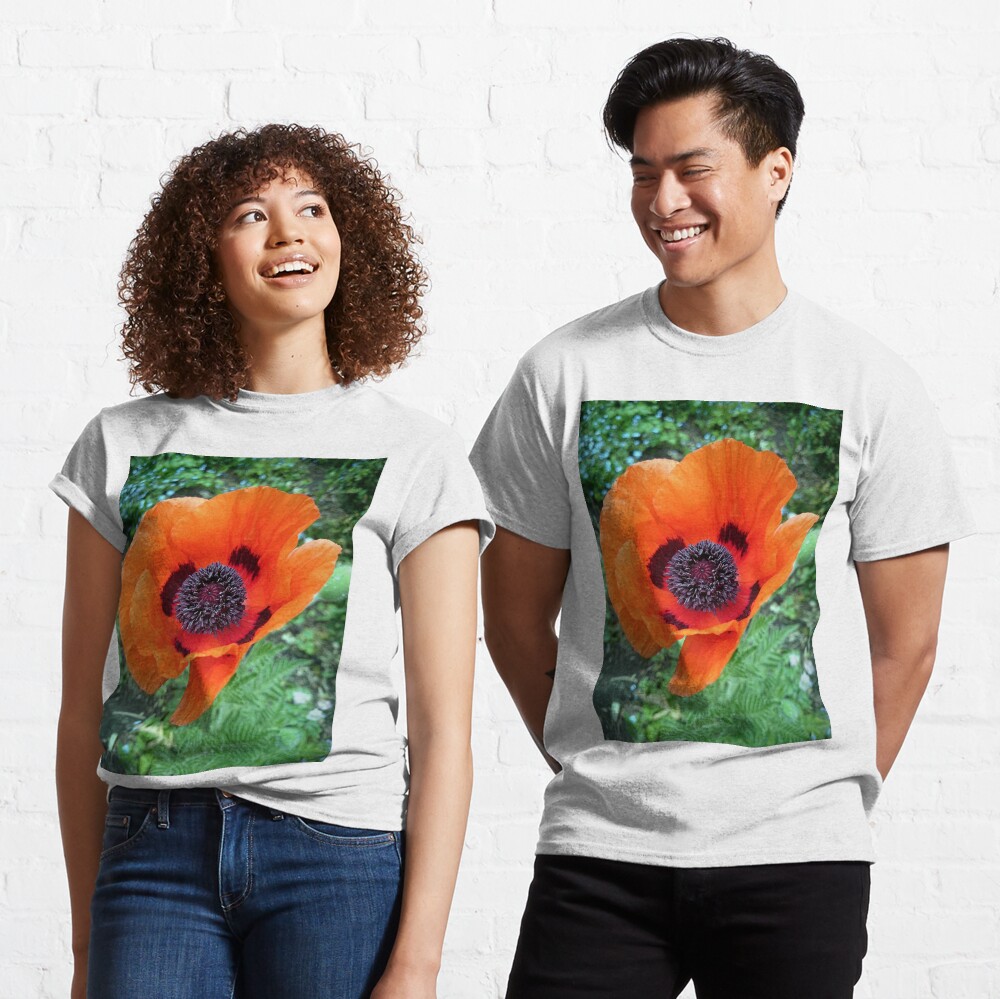 Mohn-Blüte Classic T-Shirt