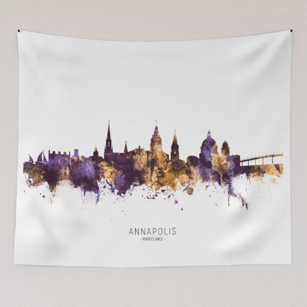 Item preview, Annapolis Maryland Skyline designed and sold by ArtPrints.