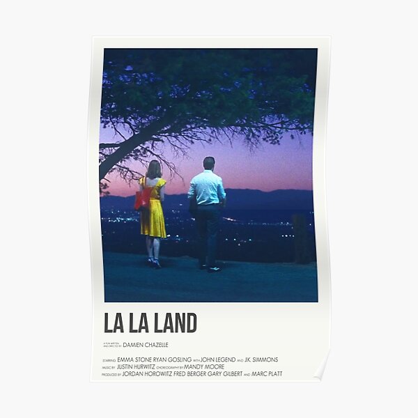 LaLaLand On The Hill Poster