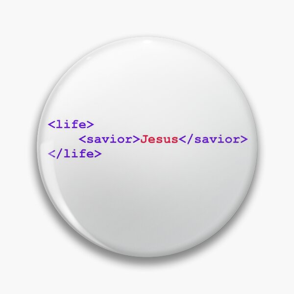 Item preview, XML: Jesus = savior designed and sold by ExoticNerdProd.