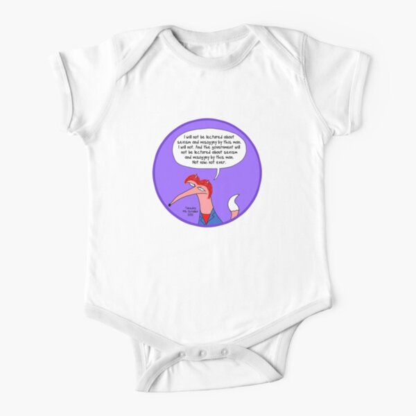 Powerfox! Short Sleeve Baby One-Piece