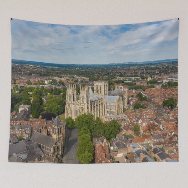 Item preview, York Minster Cathedral England North Yorkshire in Summer designed and sold by skyfilming.