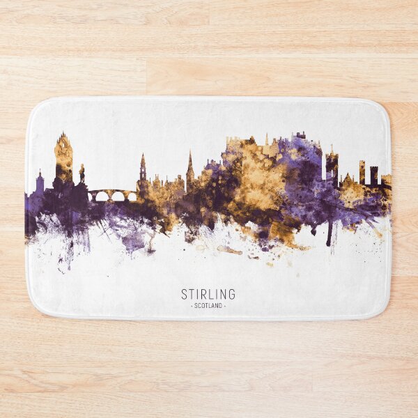 Item preview, Stirling Scotland Skyline designed and sold by ArtPrints.