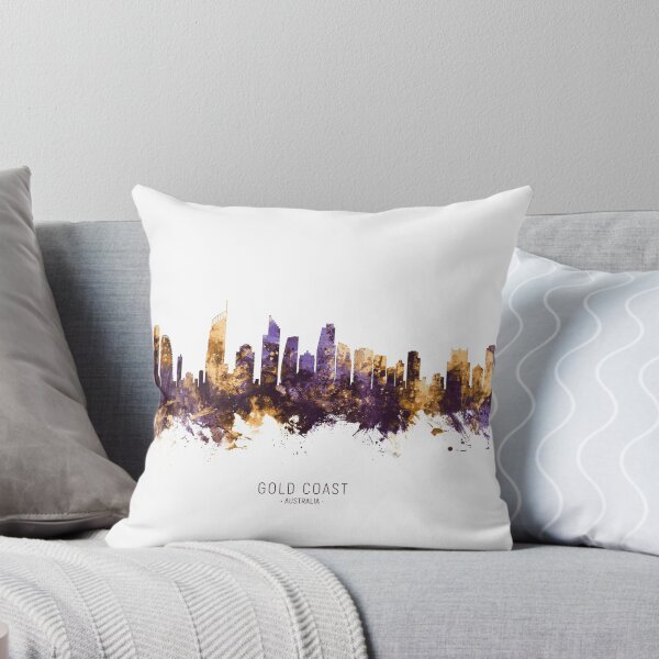 Item preview, Gold Coast Australia Skyline designed and sold by ArtPrints.