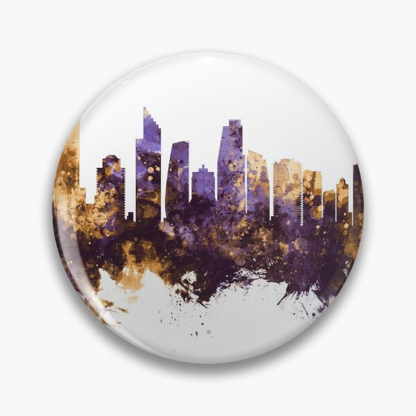 Item preview, Gold Coast Australia Skyline designed and sold by ArtPrints.