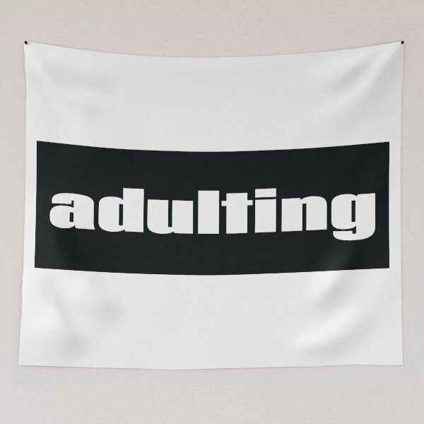 Item preview, Palabras adultas adultas adultas Uso de los millennials designed and sold by ProjectX23.
