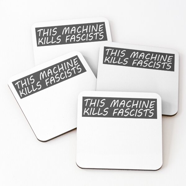 Item preview, This Machine Kills Fascists Bumper designed and sold by peachyline.