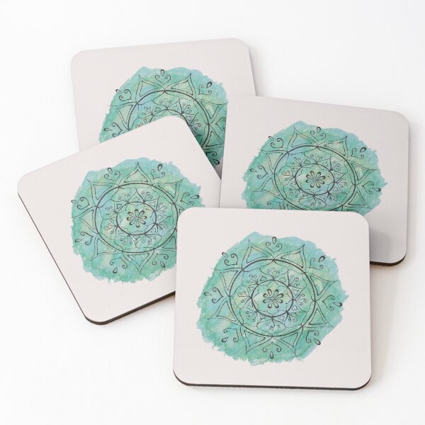 Item preview, Green mandala designed and sold by Liat Mor.