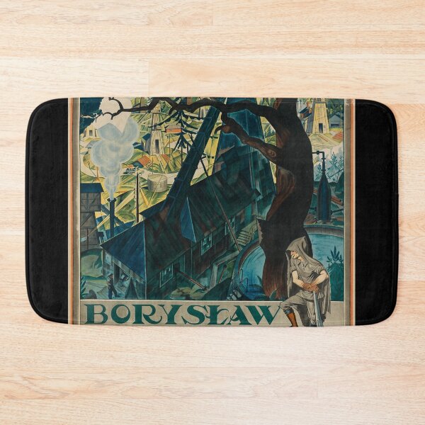 Item preview, Boryslaw vintage travel poster designed and sold by stickart-marek.