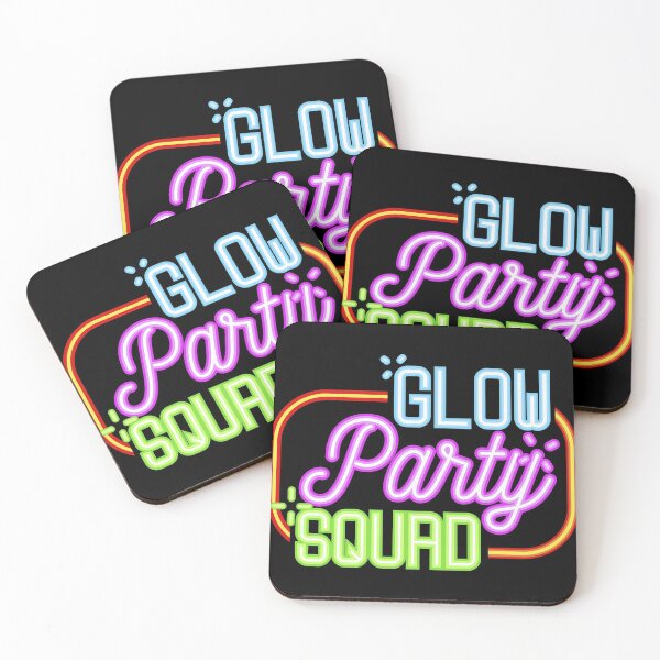 Item preview, Cool Glow Party Squad Birthday design designed and sold by Lisbob.