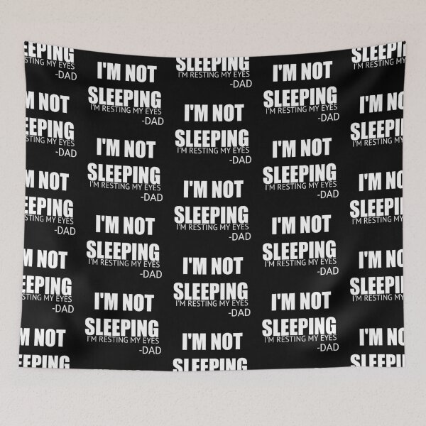 Item preview, I'm not sleeping im resting my etes  designed and sold by Achmarry.
