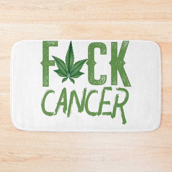 Item preview, Pot Leaf Cannabis graphic | Fuck Cancer Tee designed and sold by Lisbob.