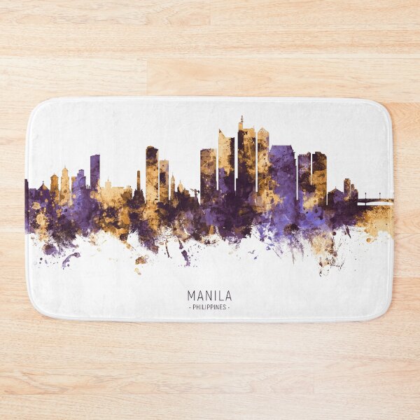 Item preview, Manila Philippines Skyline designed and sold by ArtPrints.